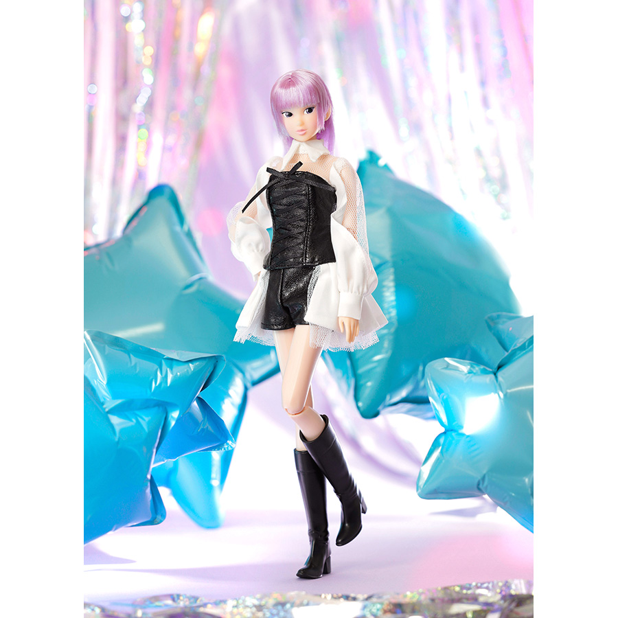 GIRL POP blue star Purple Ver. 4
